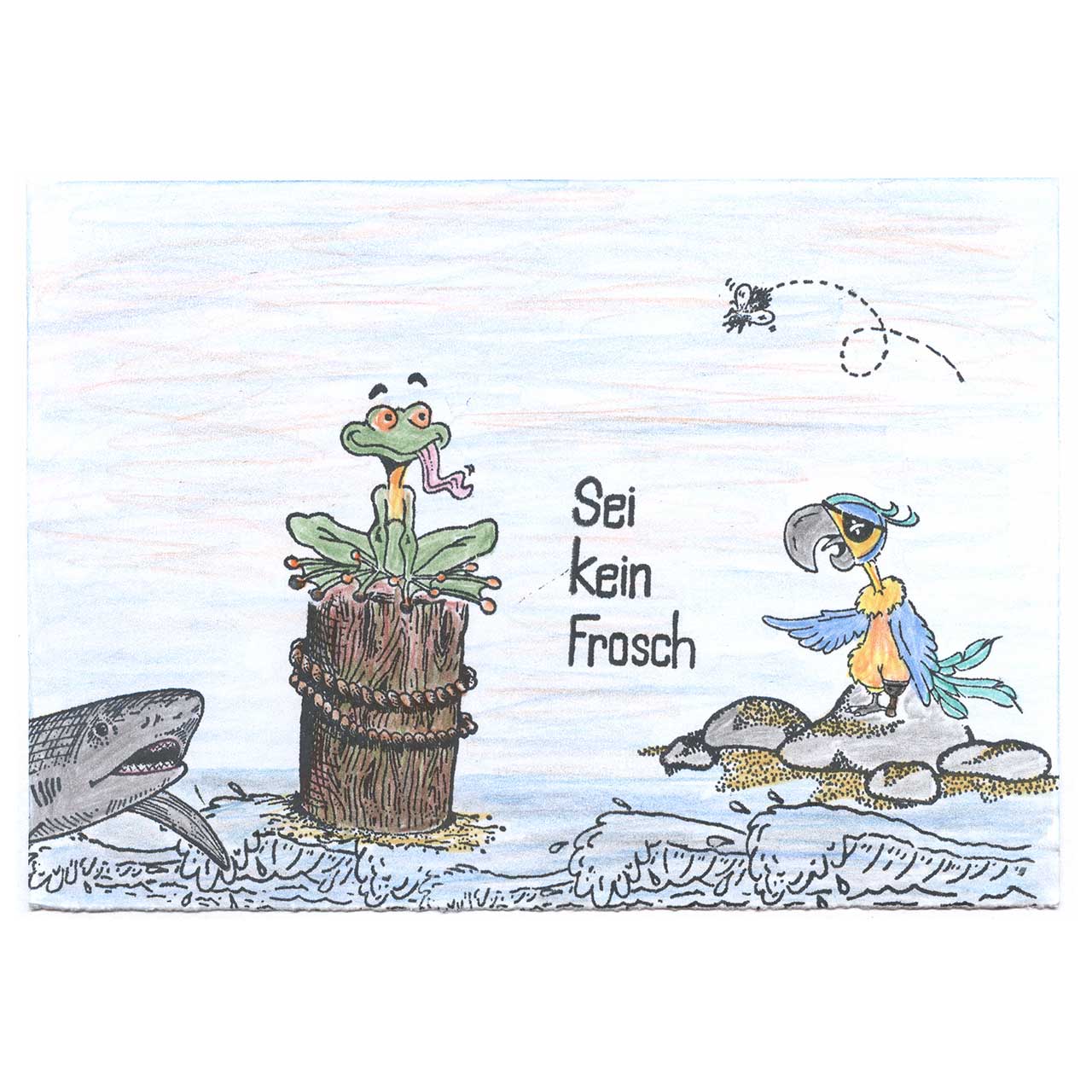 Sei kein Frosch