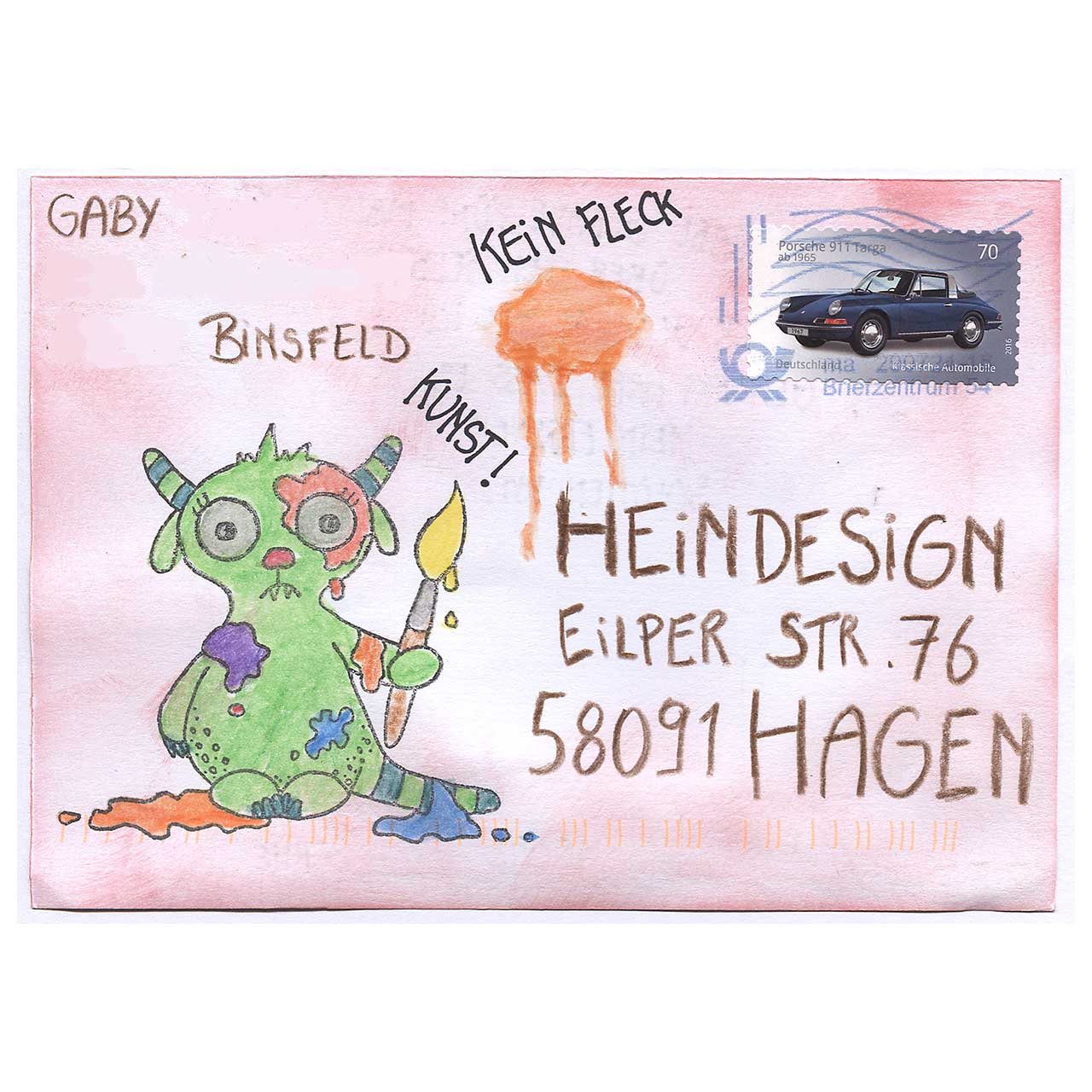 Der Fleck gestaltet von Gaby aus Binsfeld