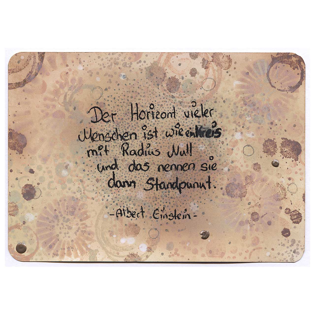 Kreisrund und bunt