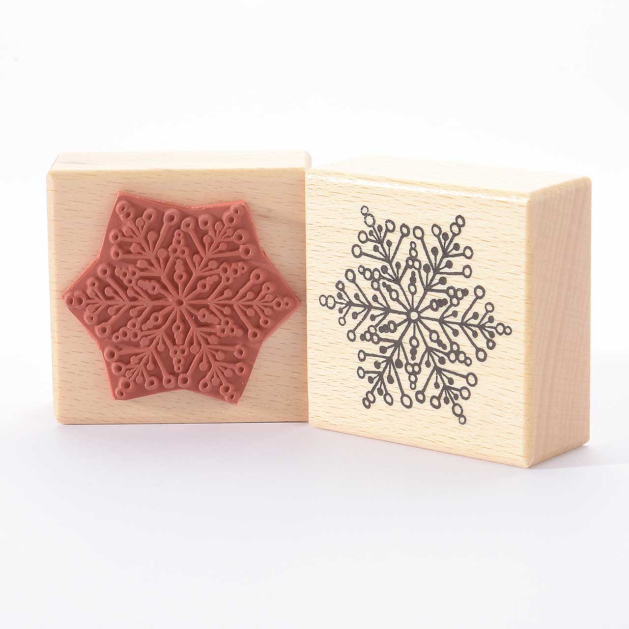 Motivstempel Titel: Schneeflocke Flake 1