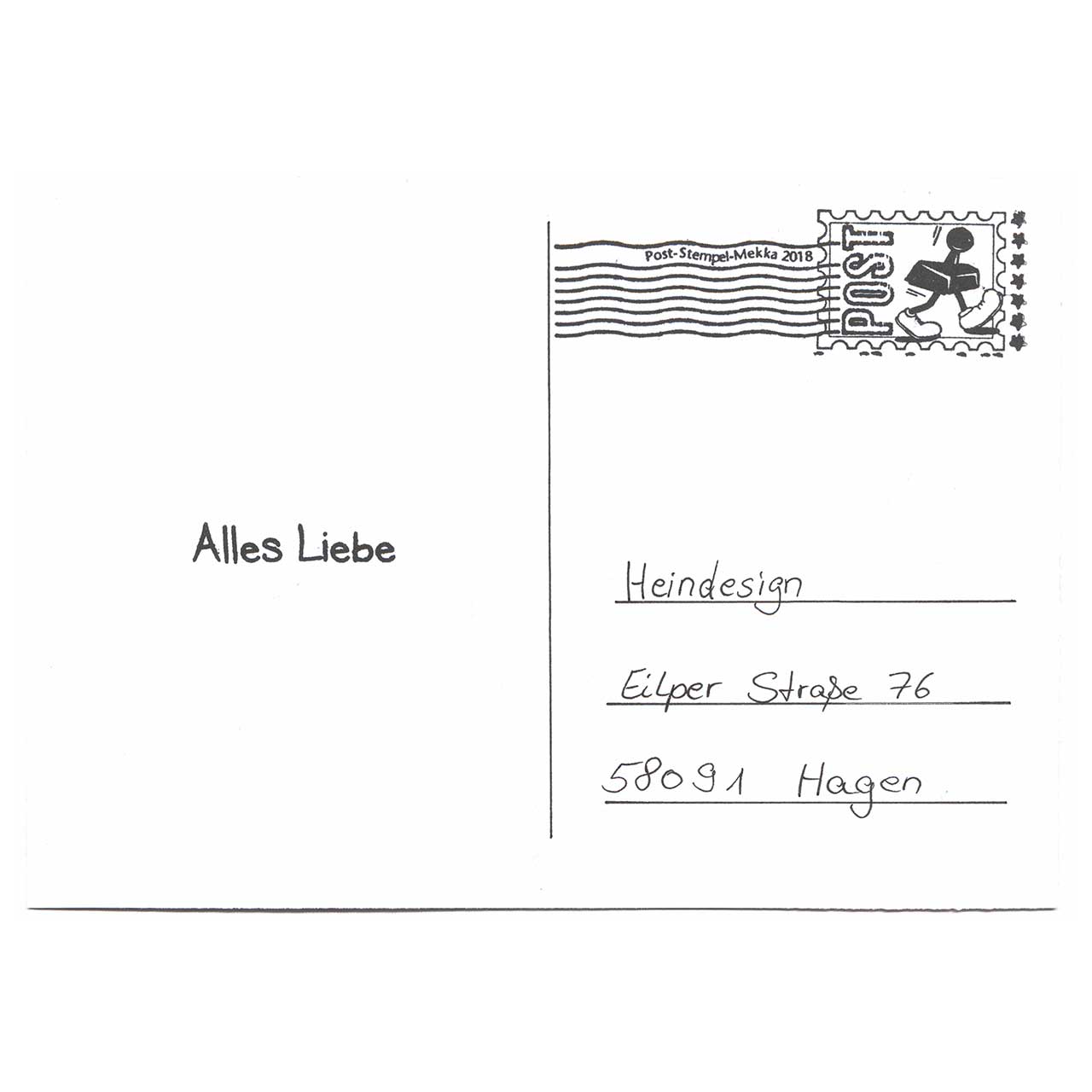 Die Schreibmaschine gestaltet von Alice aus Bergisch Gladbach