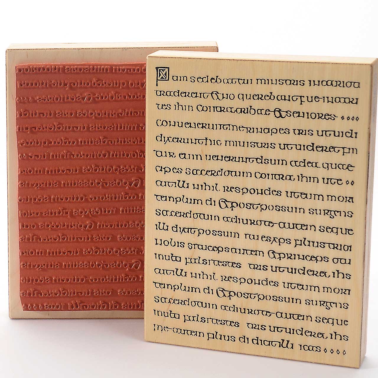 Motivstempel Titel: Judi-Kins mitterlalterliche Buchseite Motivstempel Titel: Judi-Kins mitterlalterliche Buchseite