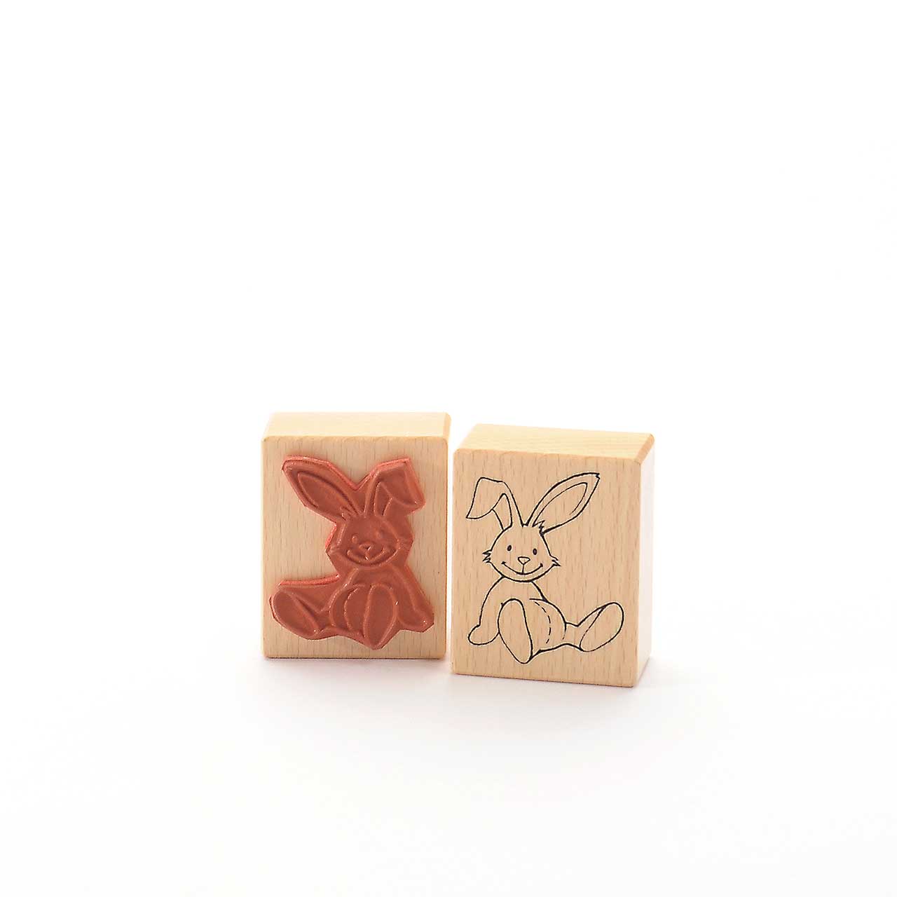Motivstempel Titel: Stofftier Hasi