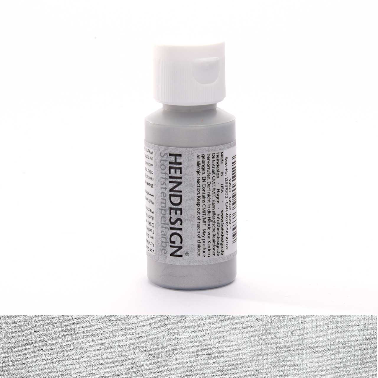 Stoffstempelfarbe · Silber