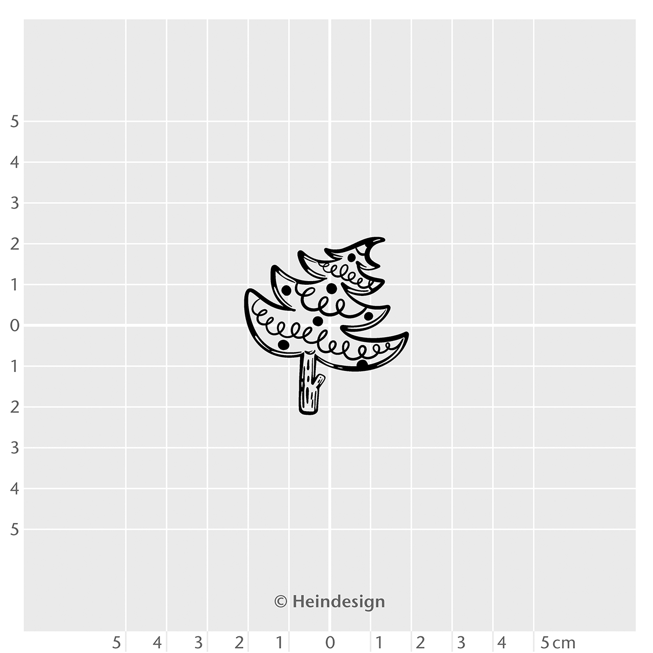Motivstempel Titel: Weihnachtsbaum
