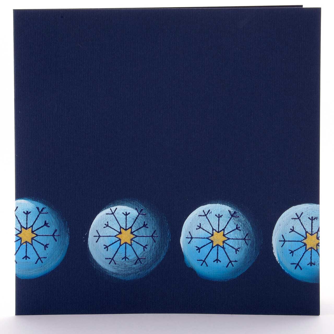 Strahlende Sterne in der Reihe