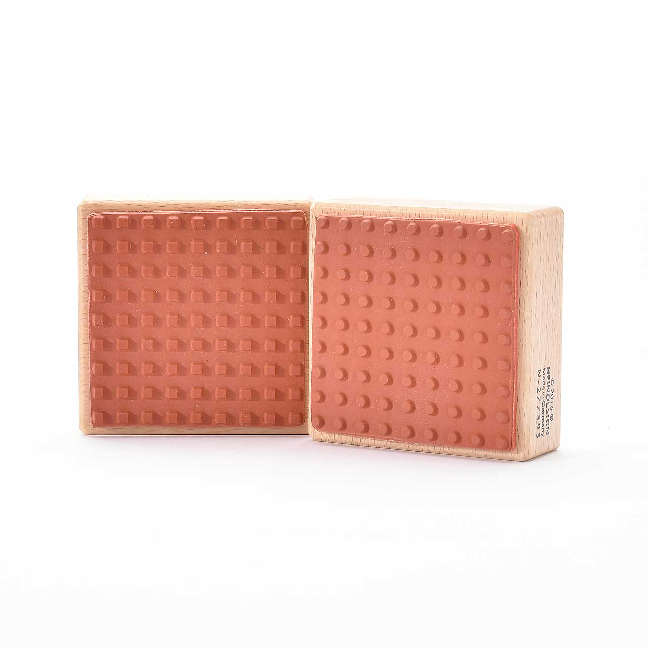 Motivstempel Titel: Punkte rund und eckig