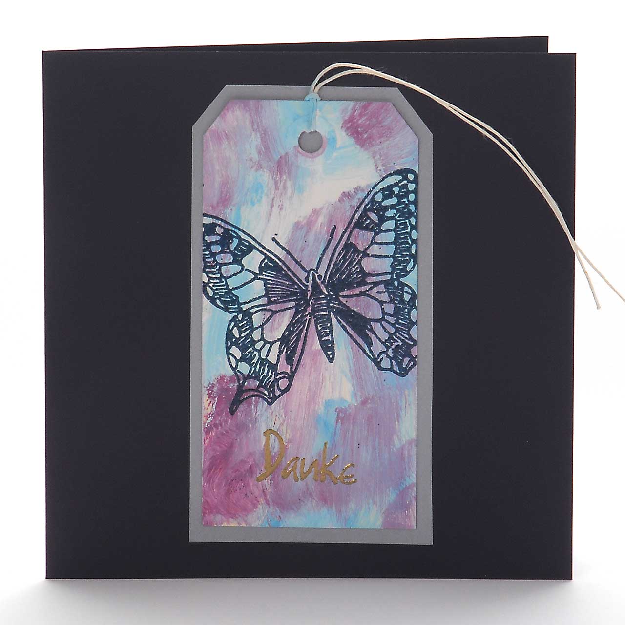 Danke mit Schmetterling