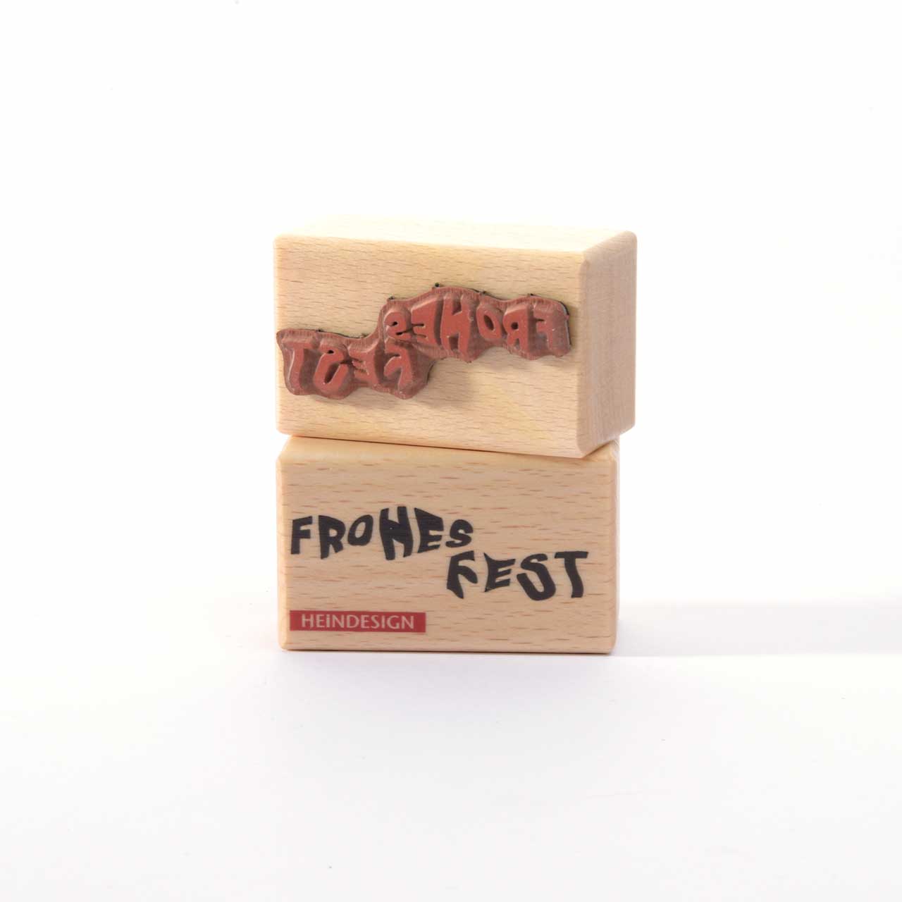 Motivstempel Titel: Frohes Fest unter Wasser