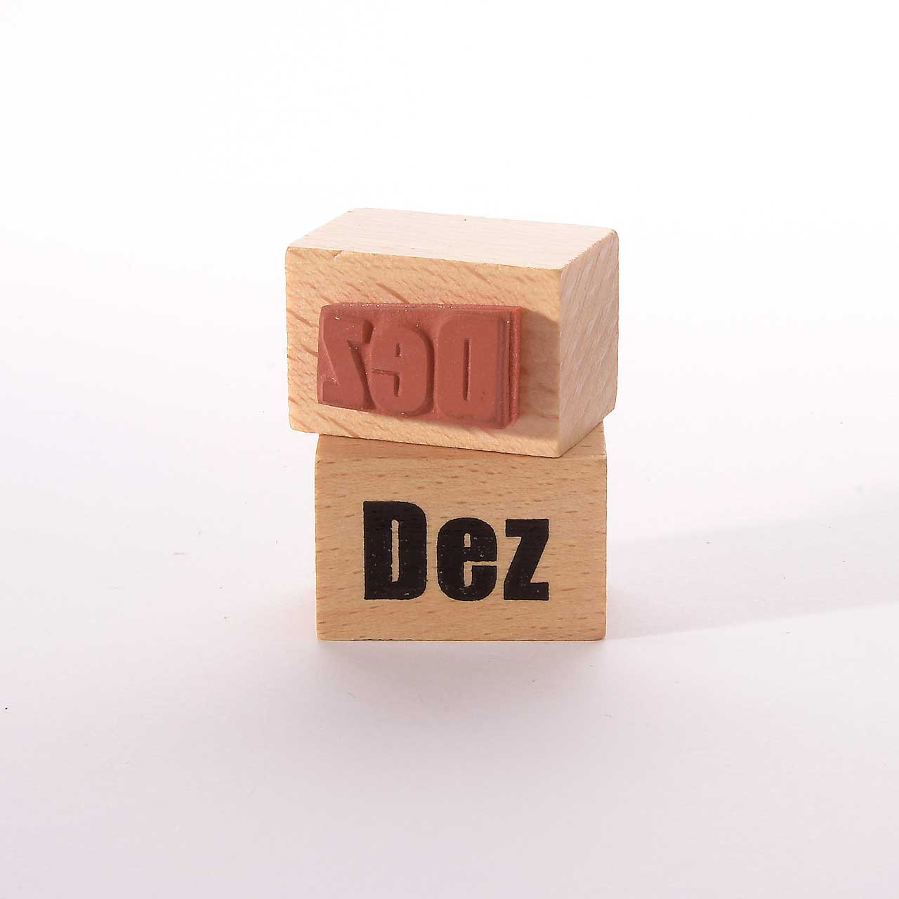 Motivstempel Titel: Monate - Dez