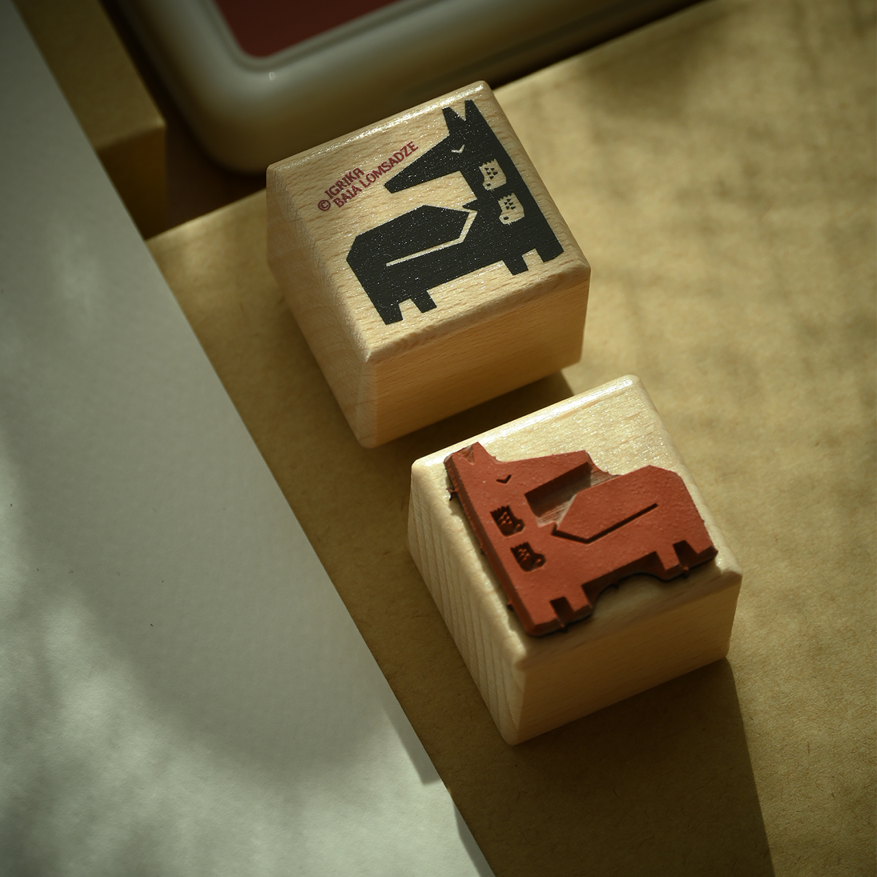 Motivstempel Titel: Igrika Folk · Der Fuchs