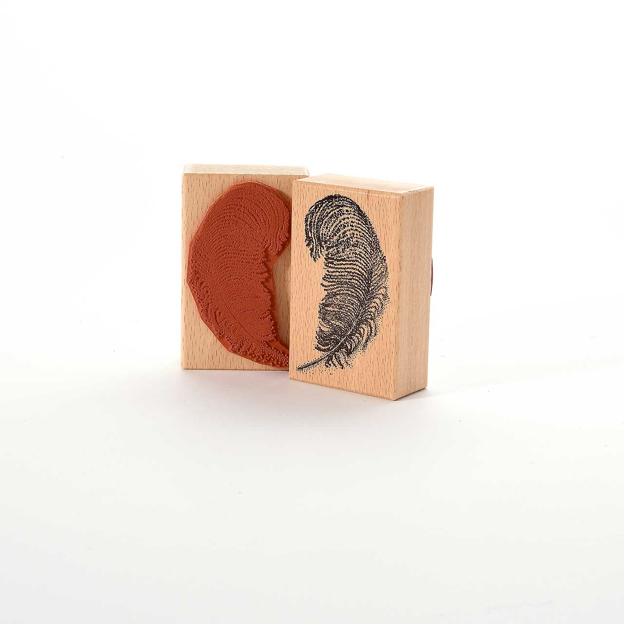 Motivstempel Titel: Feder Motivstempel Titel: Feder