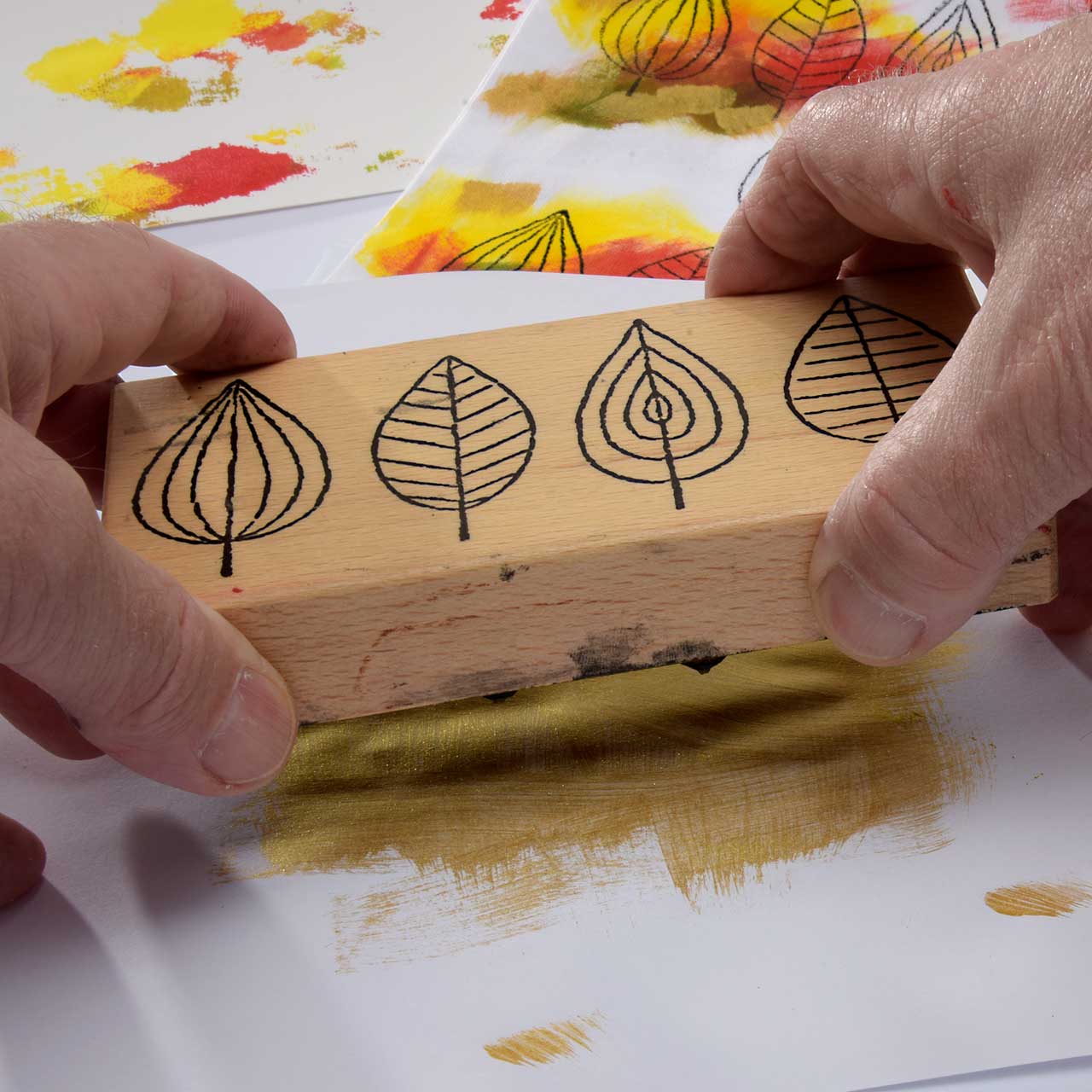 Herbstliche Geschenketasche