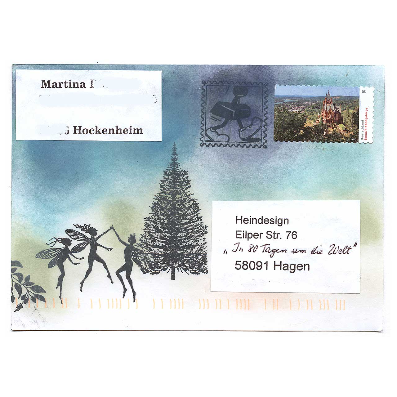 In 80 Tagen um die Welt gestaltet von Martina aus Hockenheim