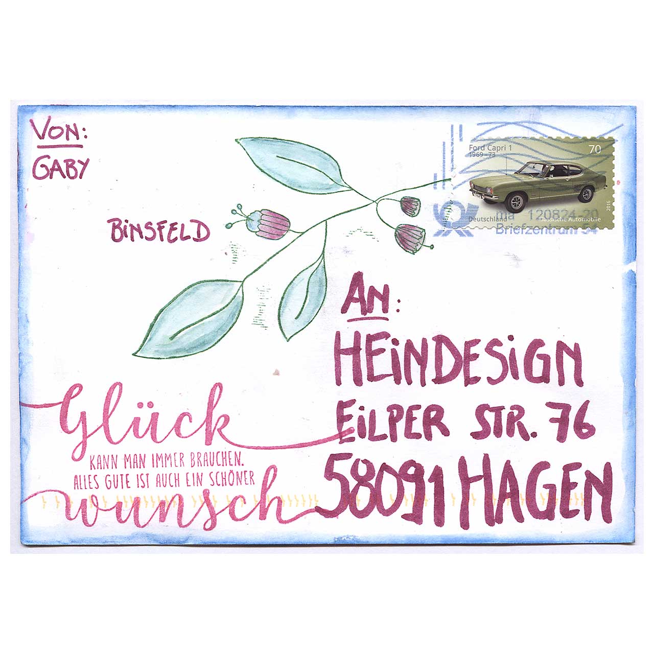 Geburtstag 2024 gestaltet von Gaby aus Binsfeld