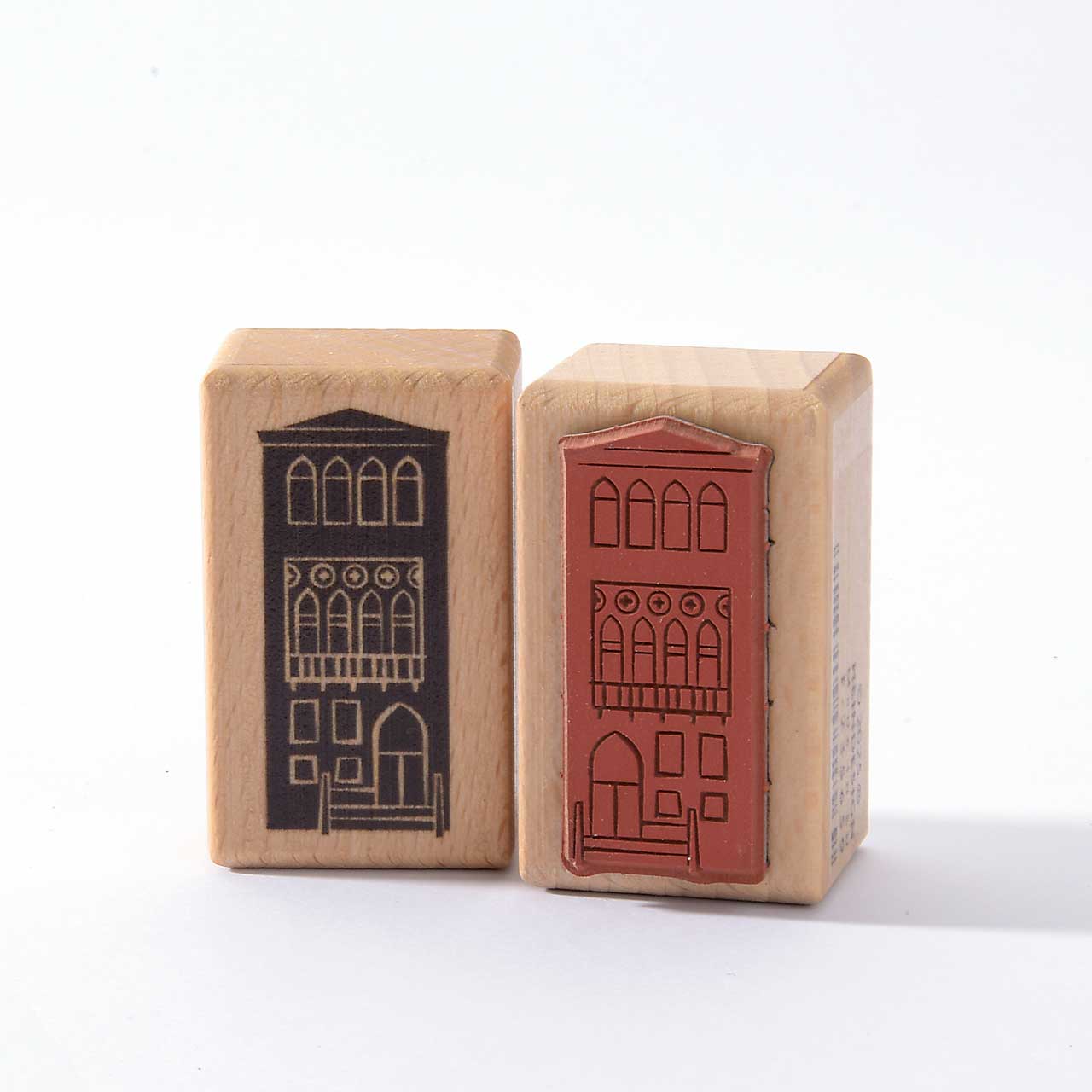 Motivstempel Titel: Palazzo Venedig 4er Balkon