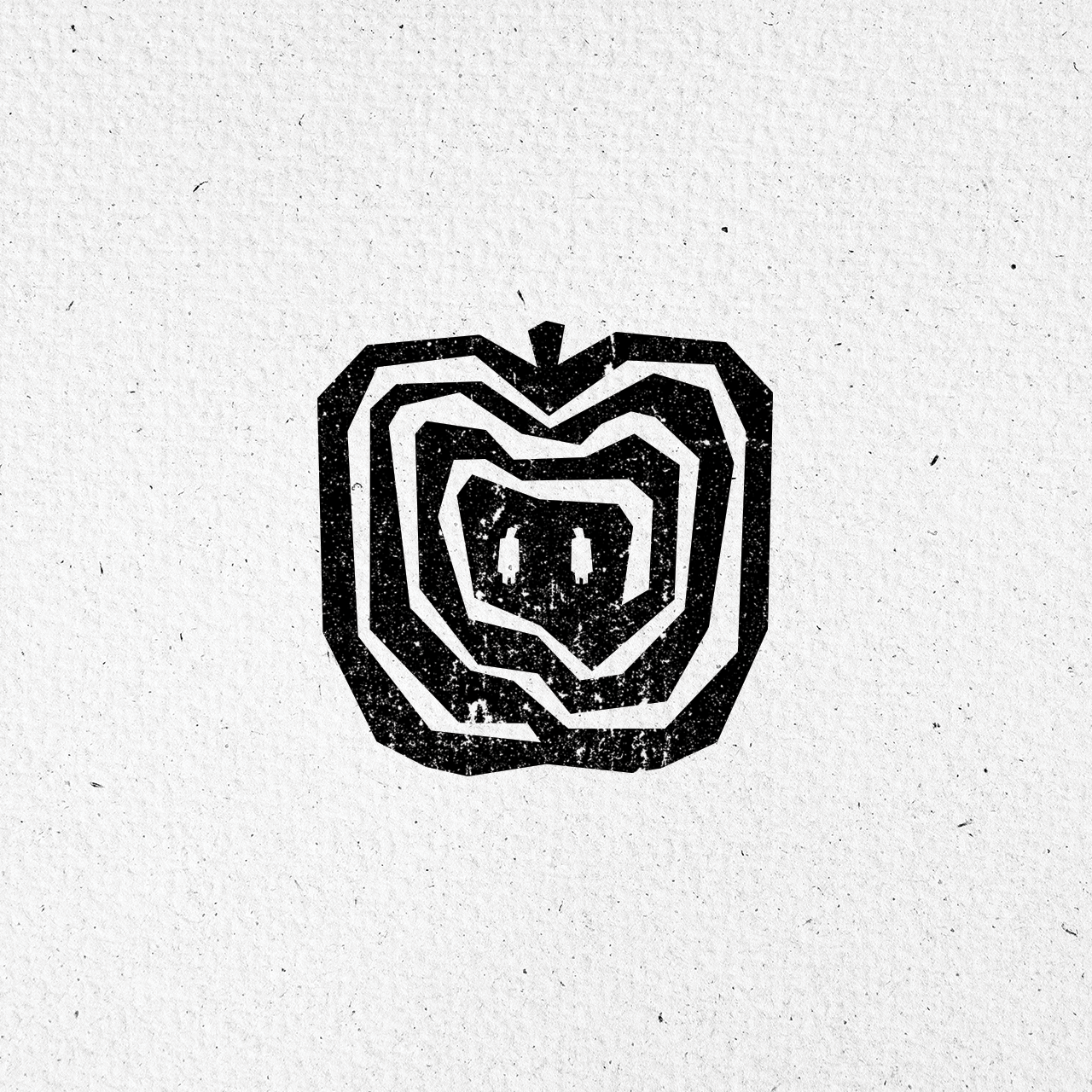 Motivstempel Titel: Igrika Folk · Der Apfel