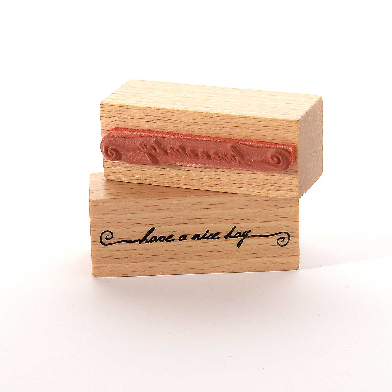 Motivstempel Titel: Have a nice day