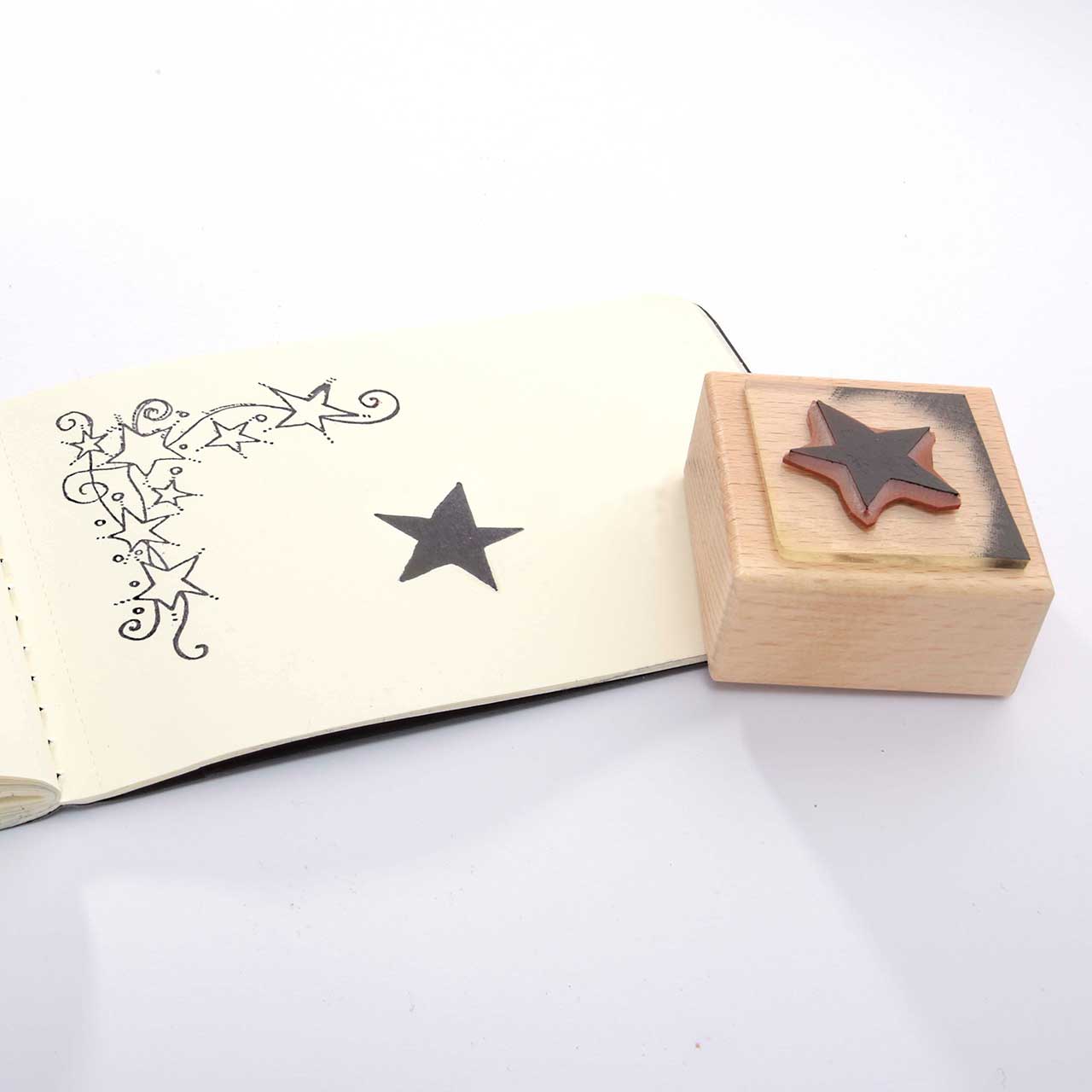 datt·bappt · Das Klebepad für unmontierte Stempel.