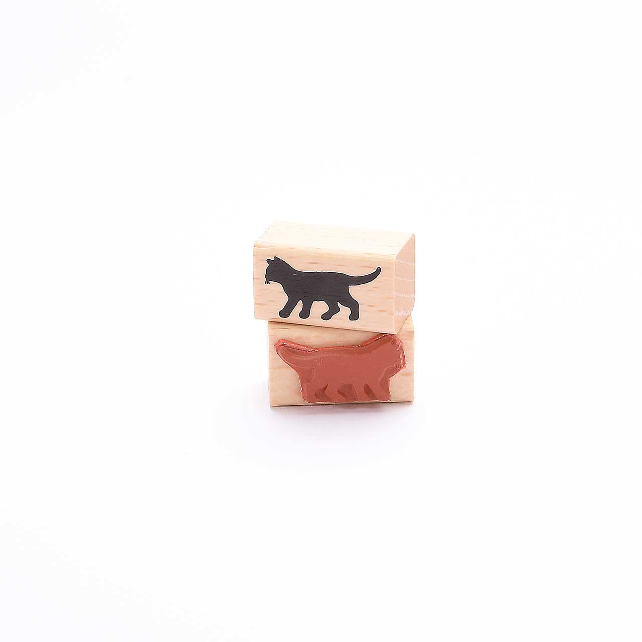 Motivstempel Titel: Kleine schwarze Katze