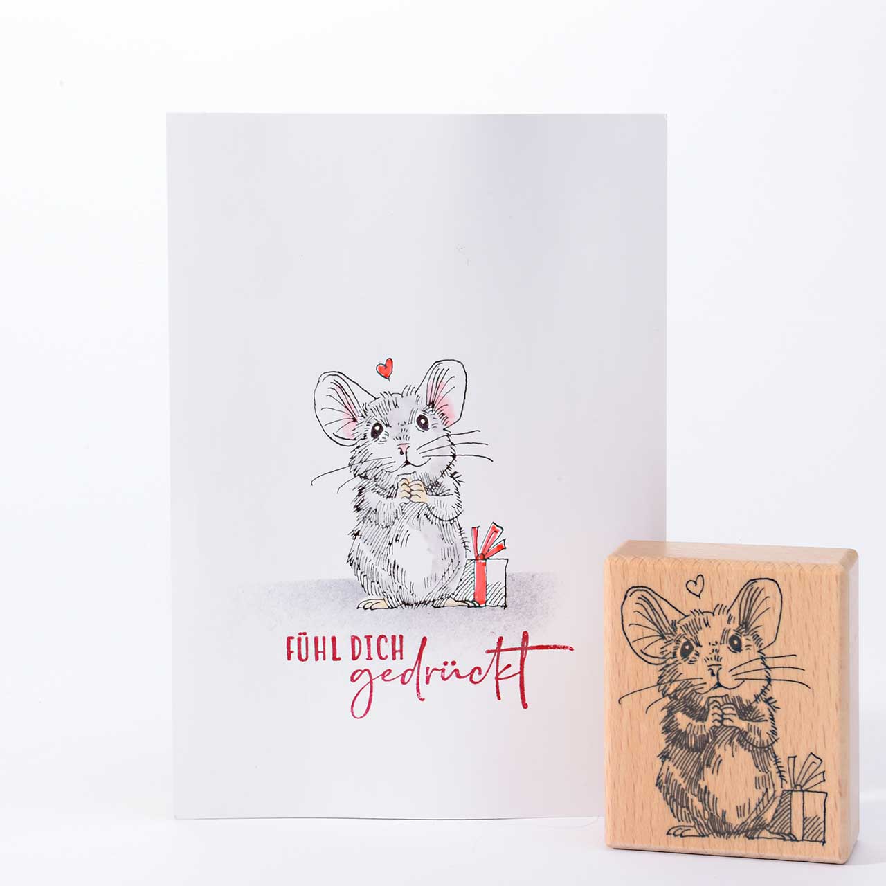 Motivstempel Titel: Anna Maus