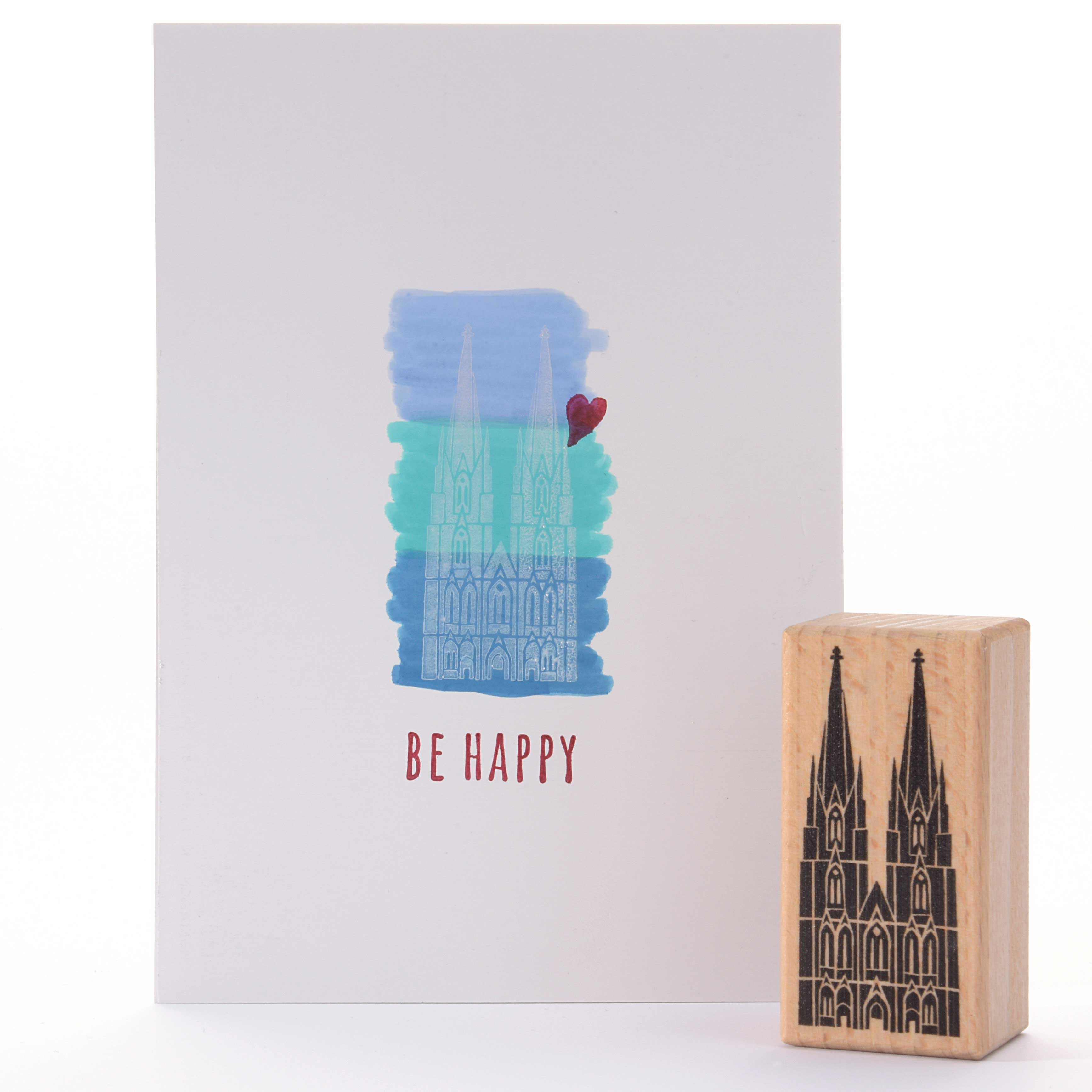 Motivstempel Titel: Kölner Dom