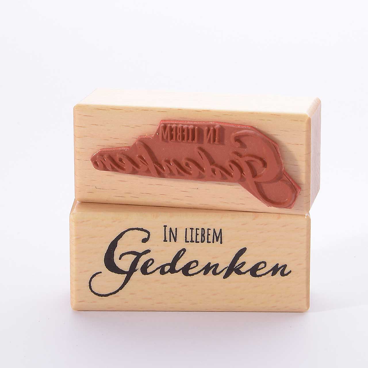 Motivstempel Titel: In liebem Gedenken