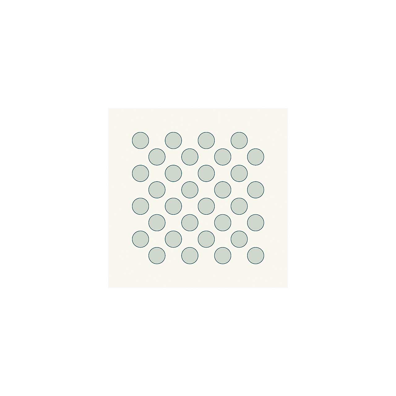 Grafische Schablonen - Dicke Punkte