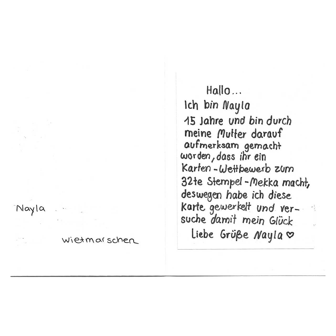 Stempeln ist bunt gestaltet von Nayla aus Wiethmarschen