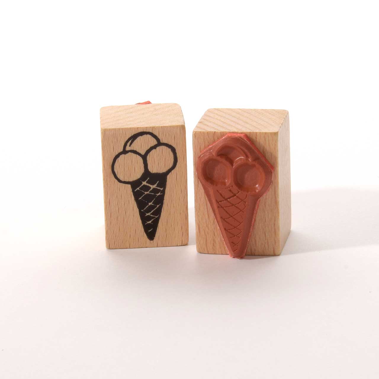 Motivstempel Titel: Eistüte