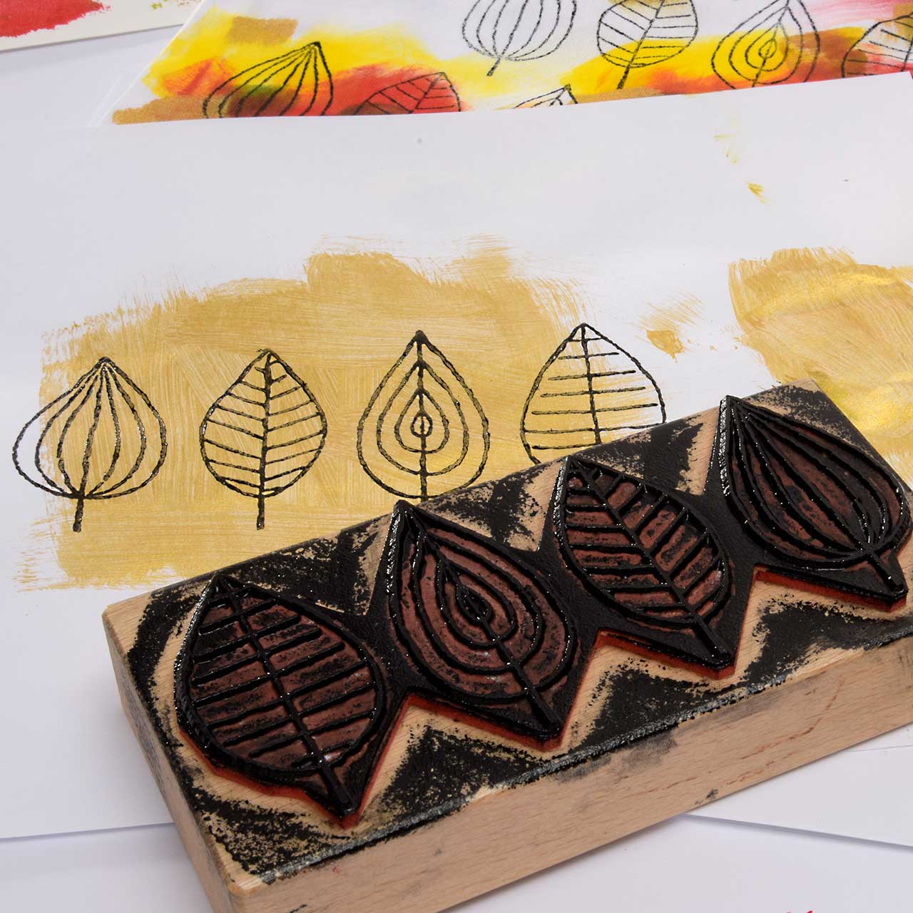 Herbstliche Geschenketasche
