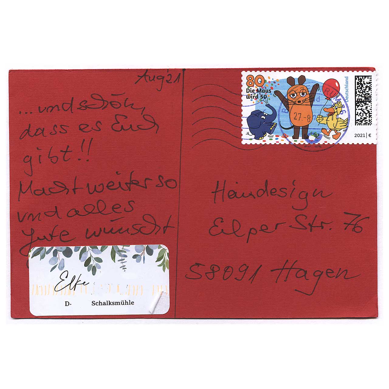 Die Schreibmaschine II gestaltet von Elke aus Schalksmühle