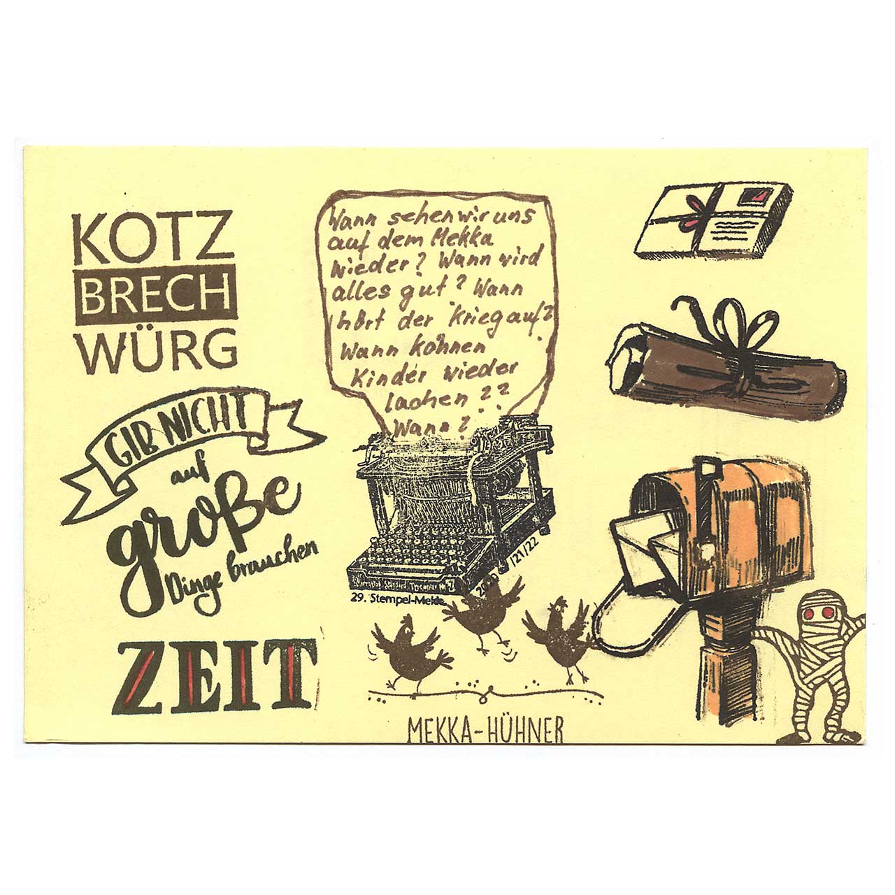 Die Schreibmaschine III gestaltet von Anna-Rosa aus Berlin