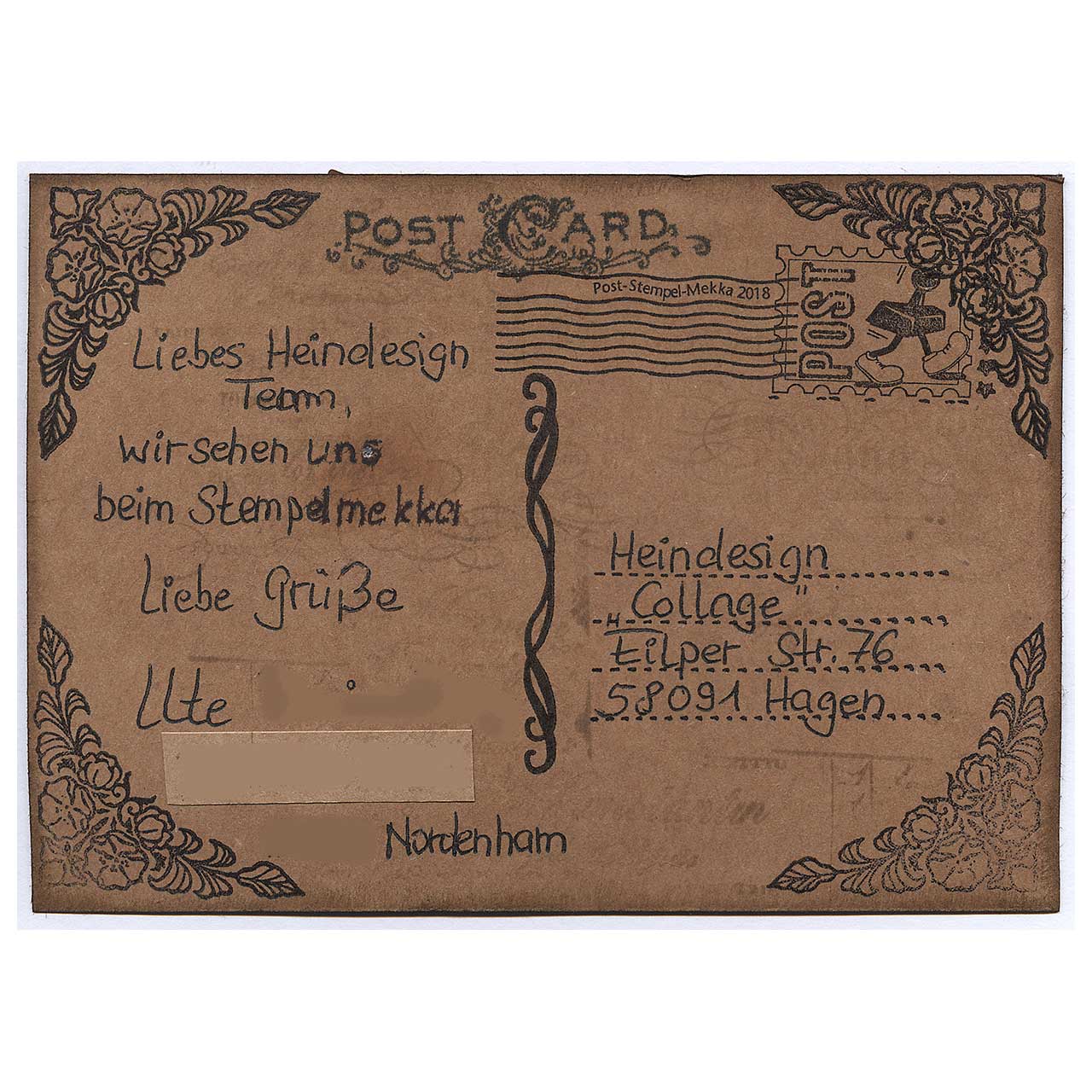 Kleb Dir was - Collage gestaltet von Ute aus Nordenham