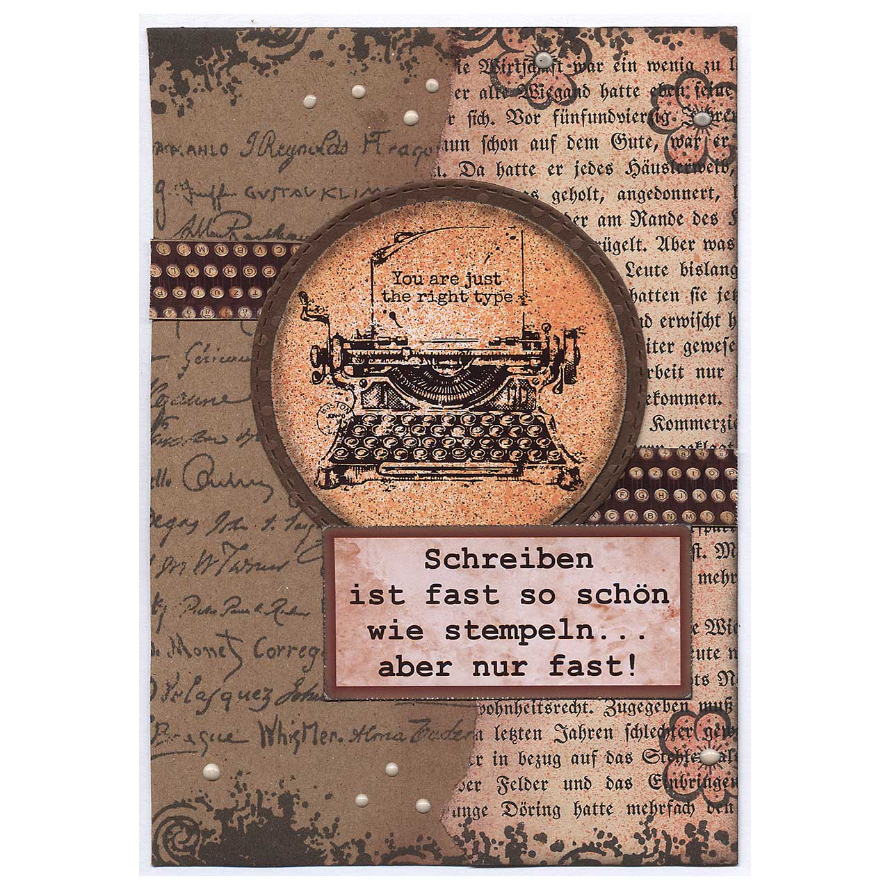Die Schreibmaschine III