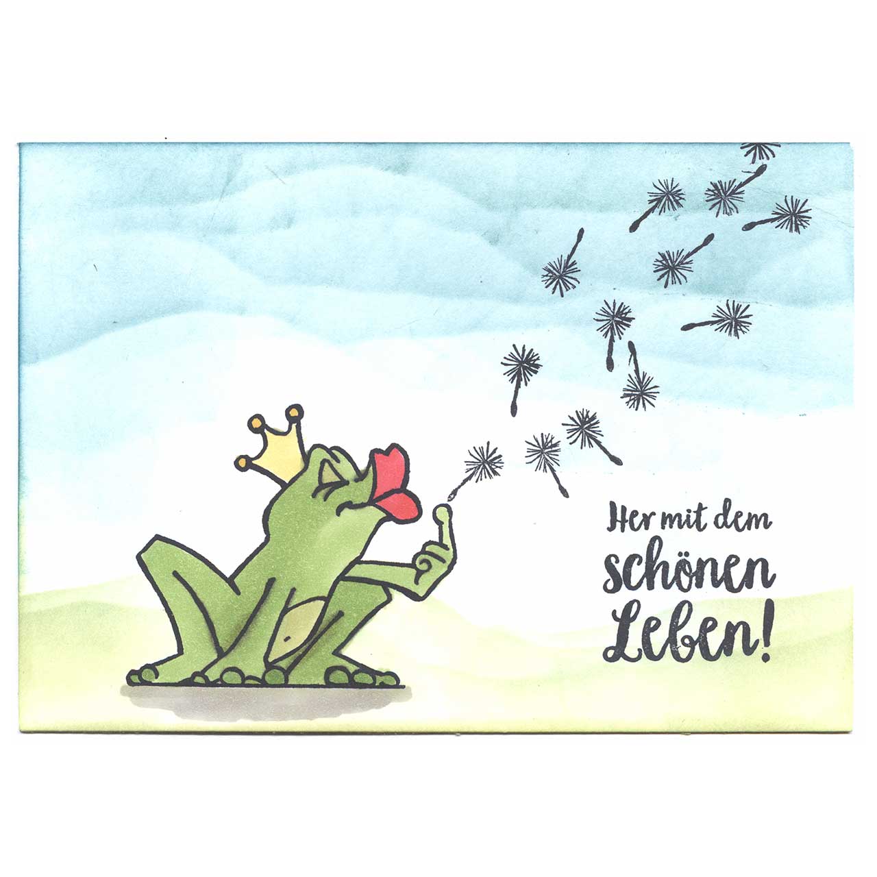 Sei kein Frosch