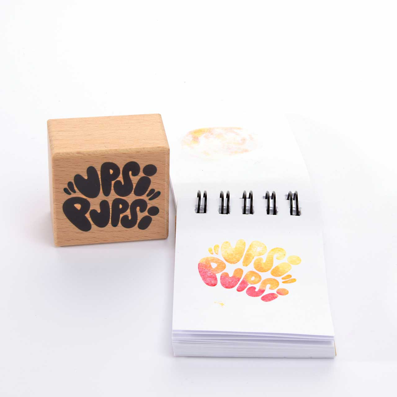 Motivstempel Titel: Graffiti: „Upsi Pupsi“