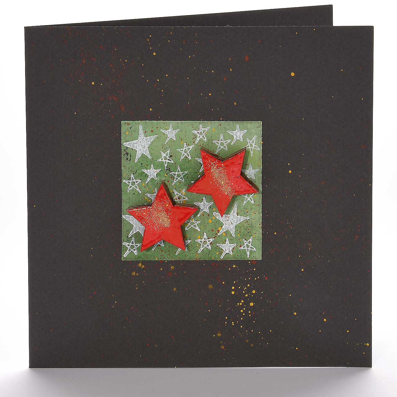 Rote Weihnachtssterne