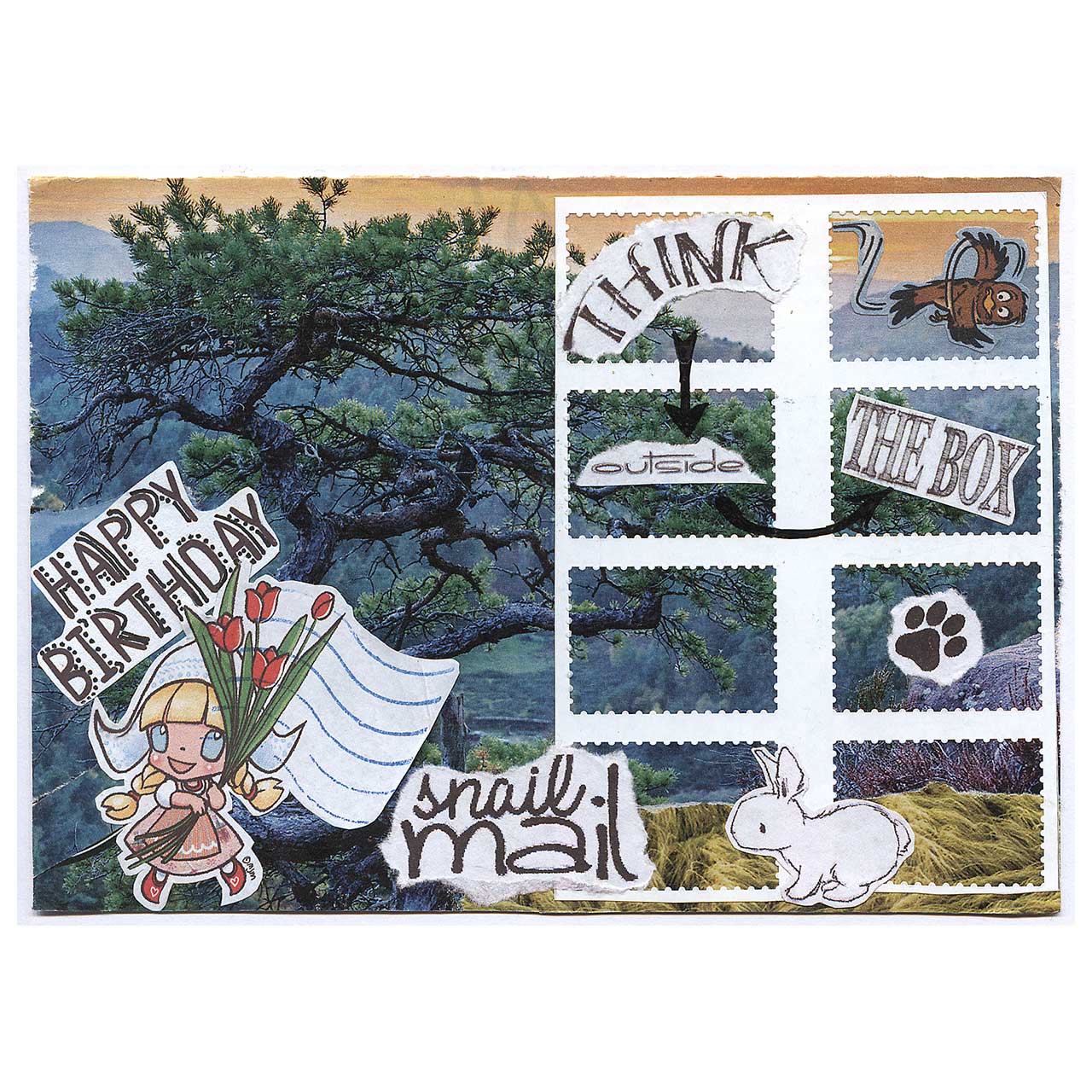 Kleb Dir was - Collage