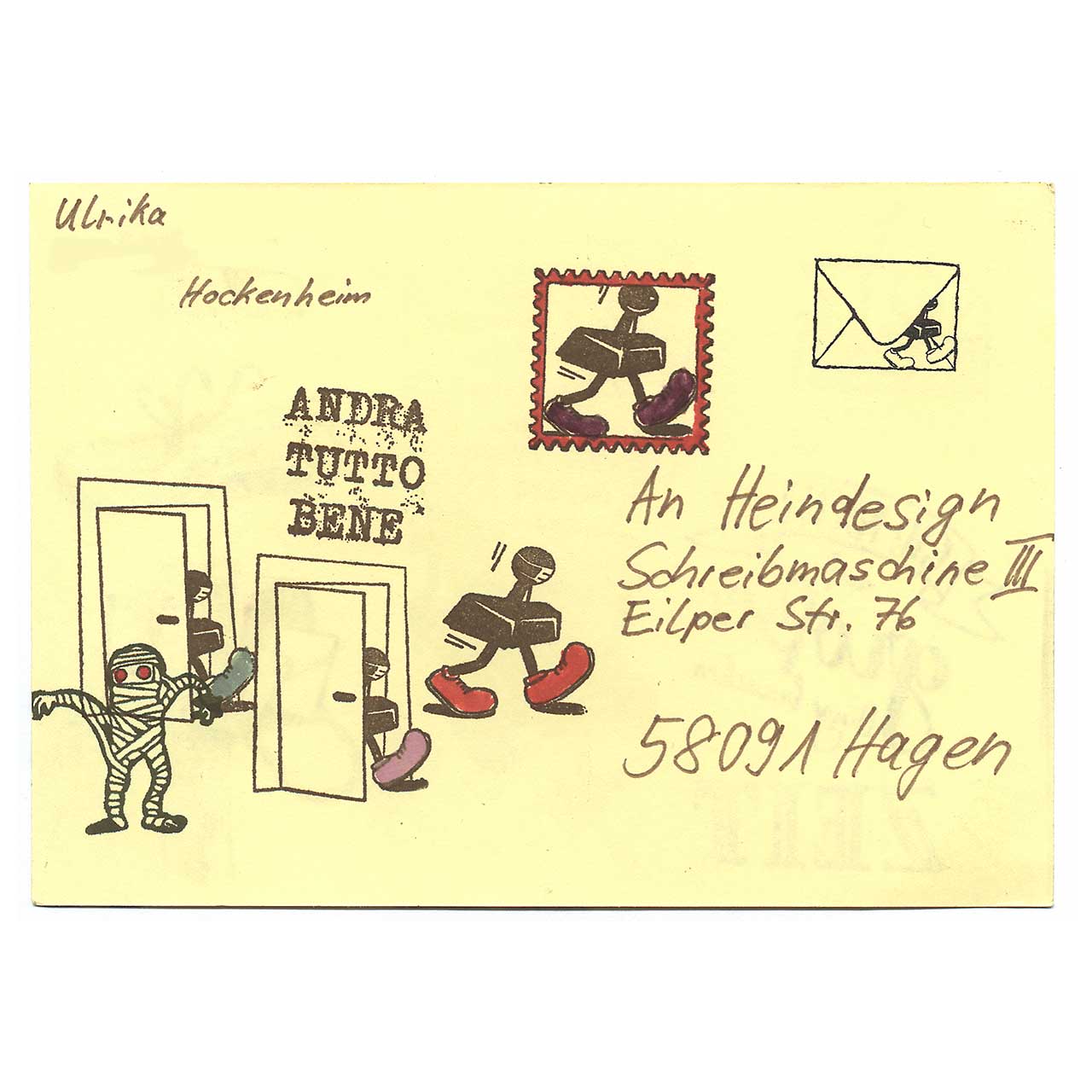 Die Schreibmaschine III gestaltet von Anna-Rosa aus Berlin