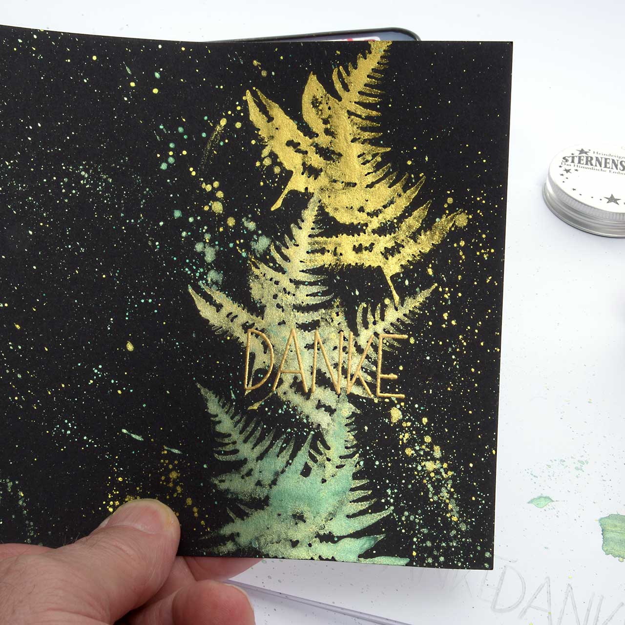 Goldener Farn