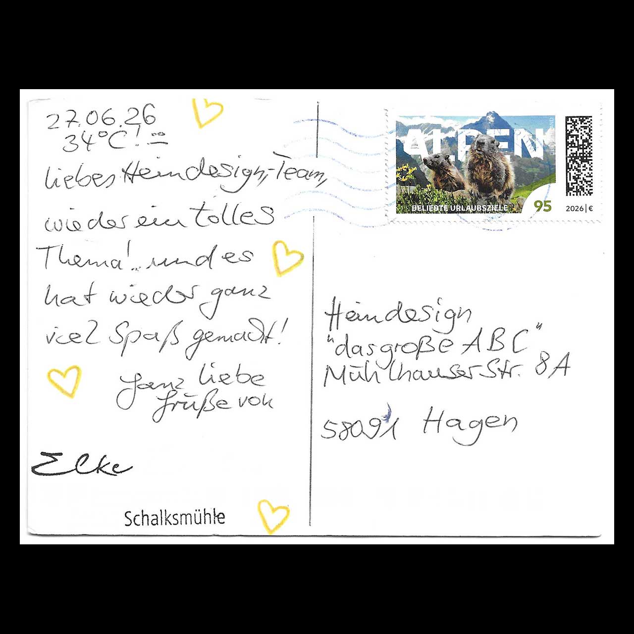 Das große ABC gestaltet von Elke aus Schalksmühle