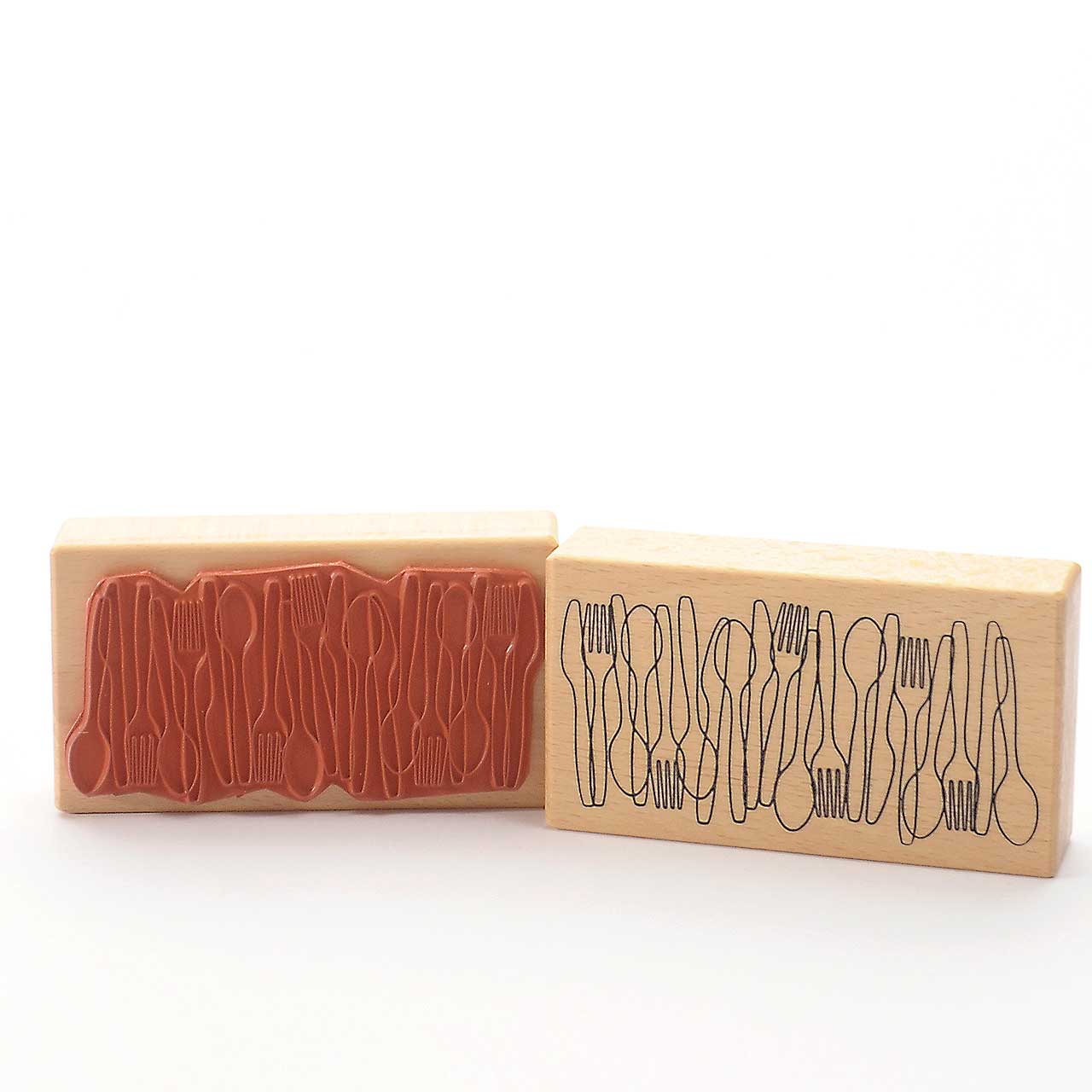 Motivstempel Titel: Besteckreihe Motivstempel Titel: Besteckreihe