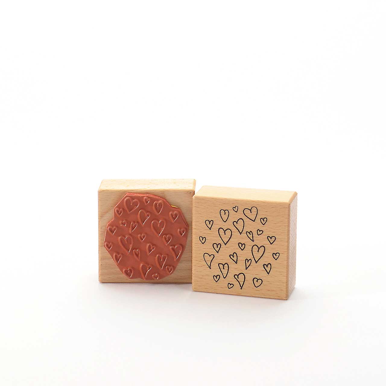 Motivstempel Titel: Viele Herzchen Motivstempel Titel: Viele Herzchen