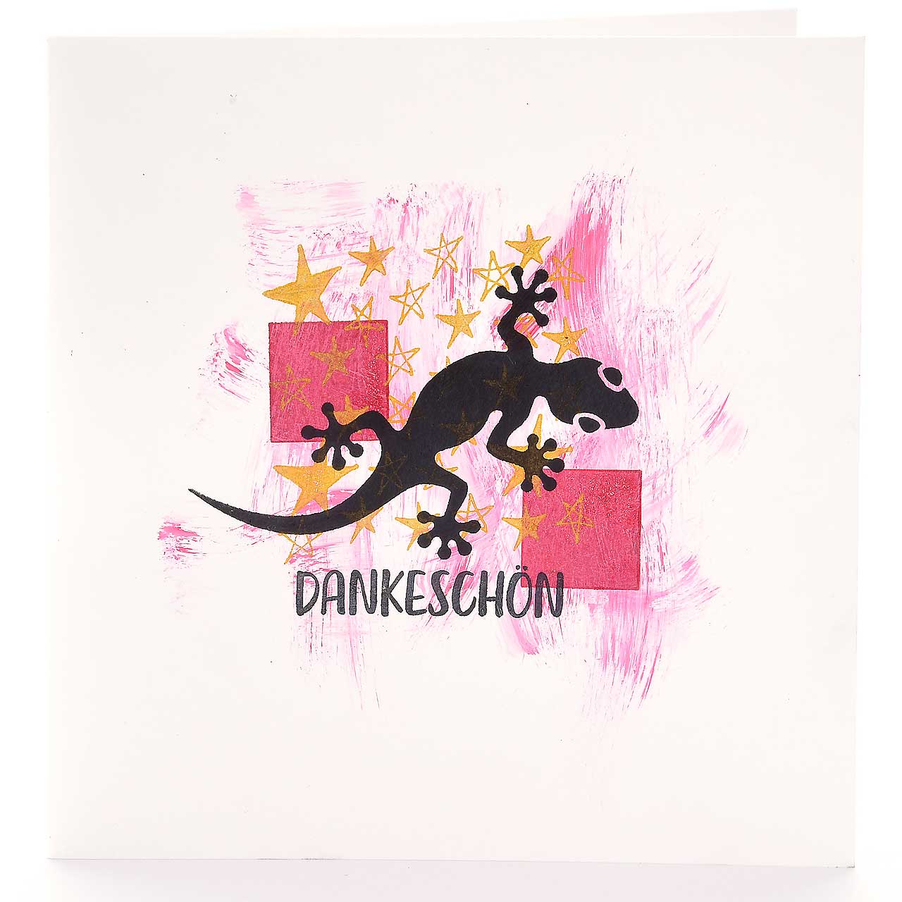 Dankeschön mit Geck