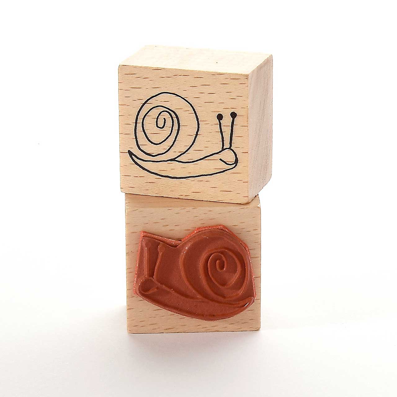 Motivstempel Titel: Hannas Erster: Die Schnecke