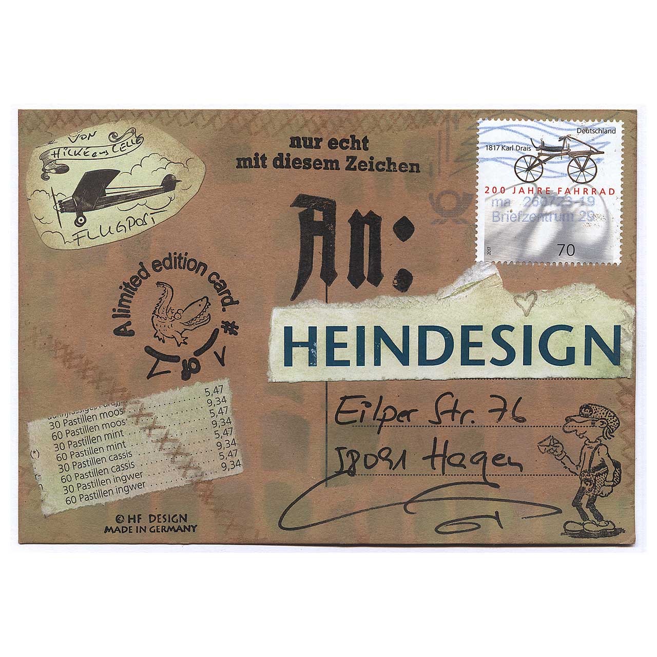 Kleb Dir was - Collage gestaltet von Hilke aus Celle