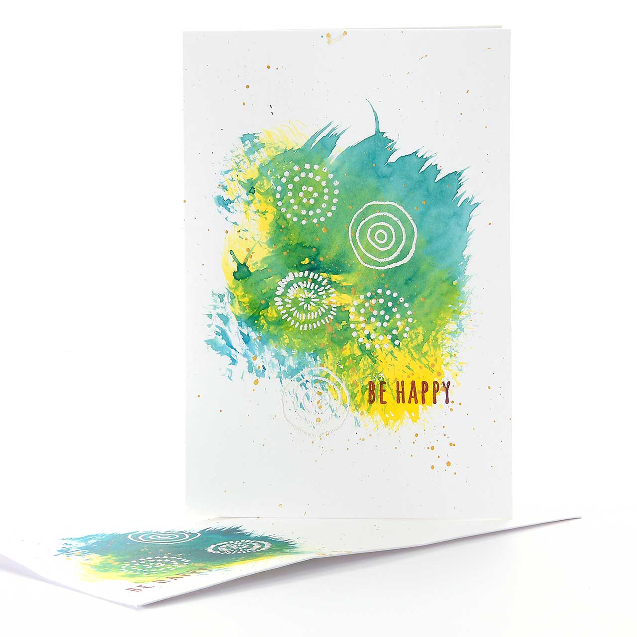 Bunte Farben und Kreise