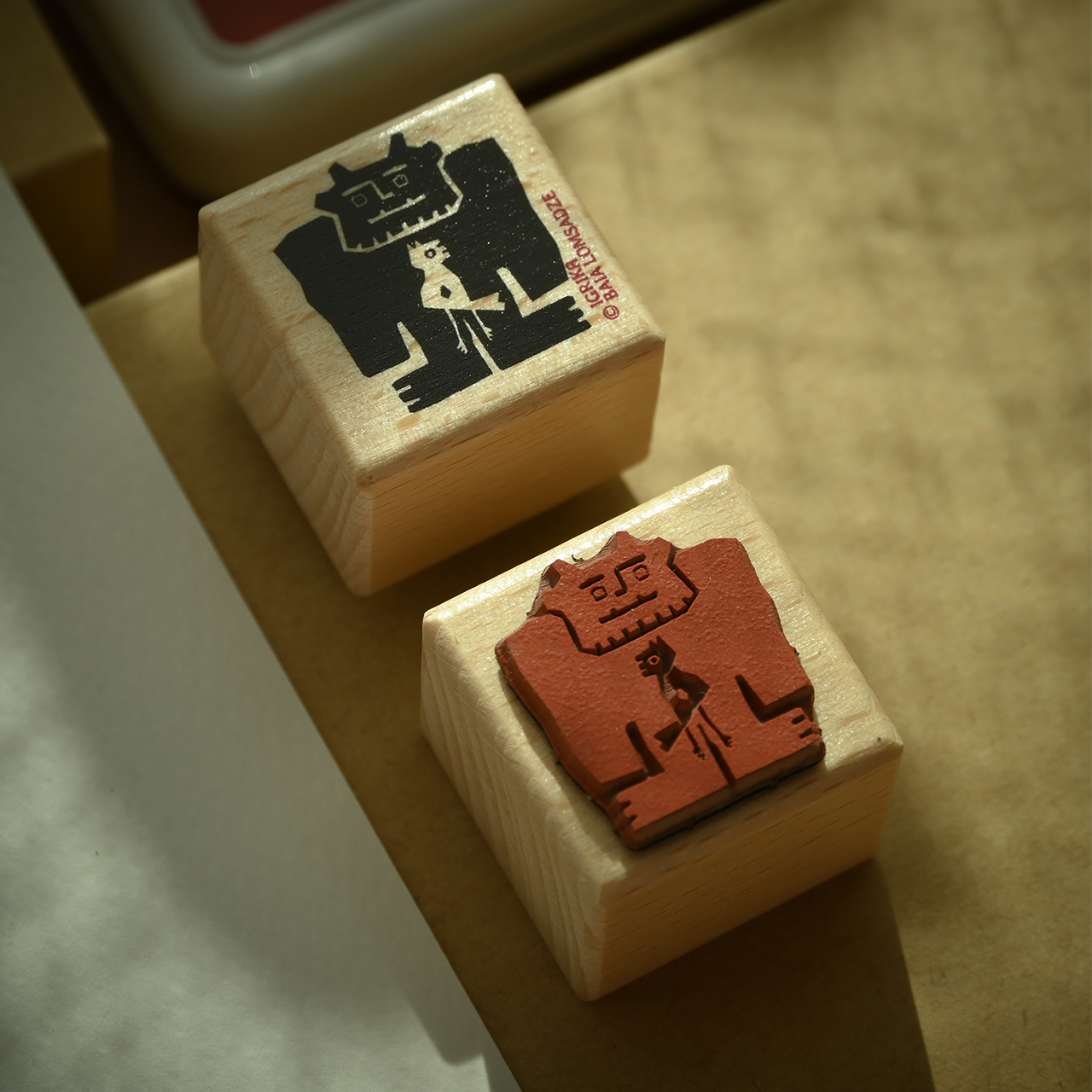 Motivstempel Titel: Igrika Folk · Der Devi