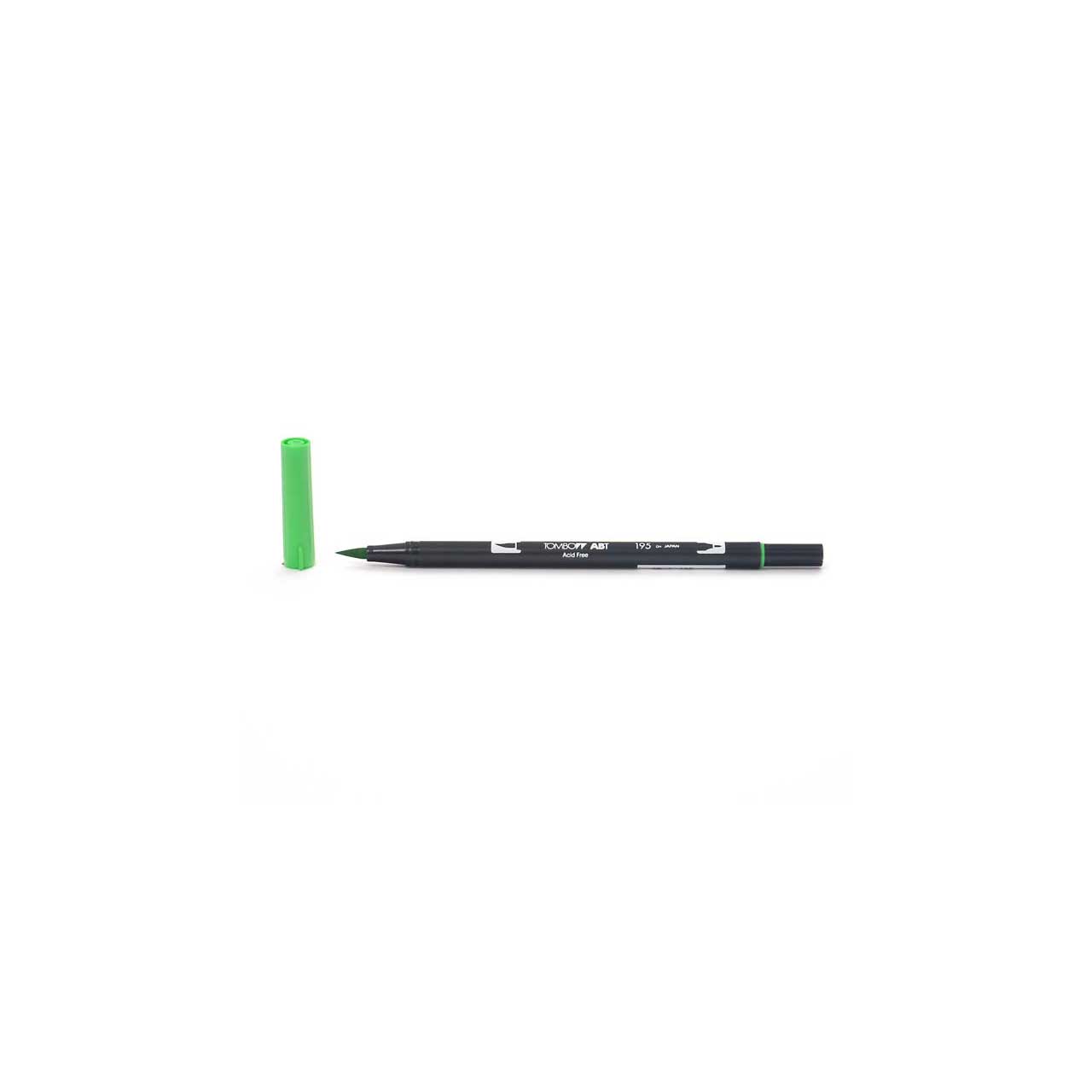 Tombow Dual Brush Pen - Light Green - Hell Grün Tombow Dual Brush Pen - Light Green - Hell Grün